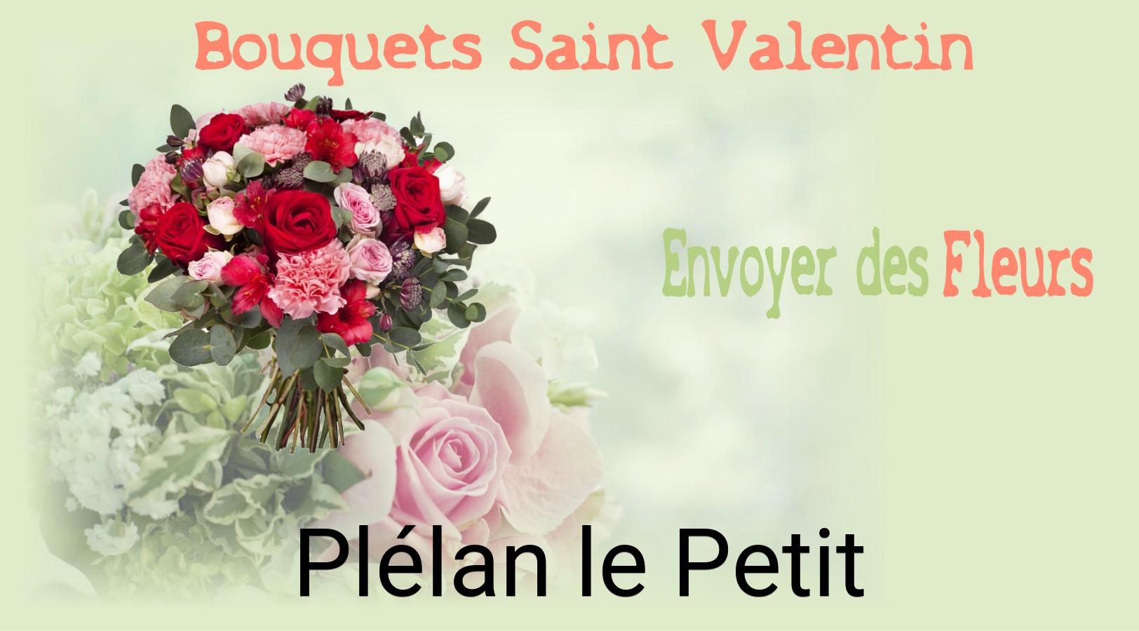 Roses de Saint-Valentin livrées à Plélan-le-Petit